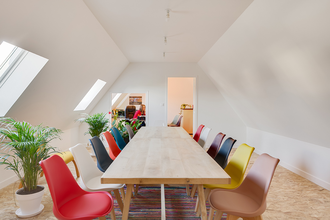 Rénovation et aménagement de bureaux à Santé Big
